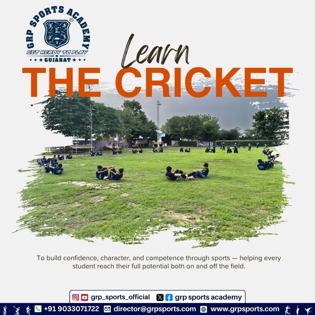 Cricket Academy in Ahmedabad Cricket training underway in Ahmedbad cricket academy Cricket Coaching Classes