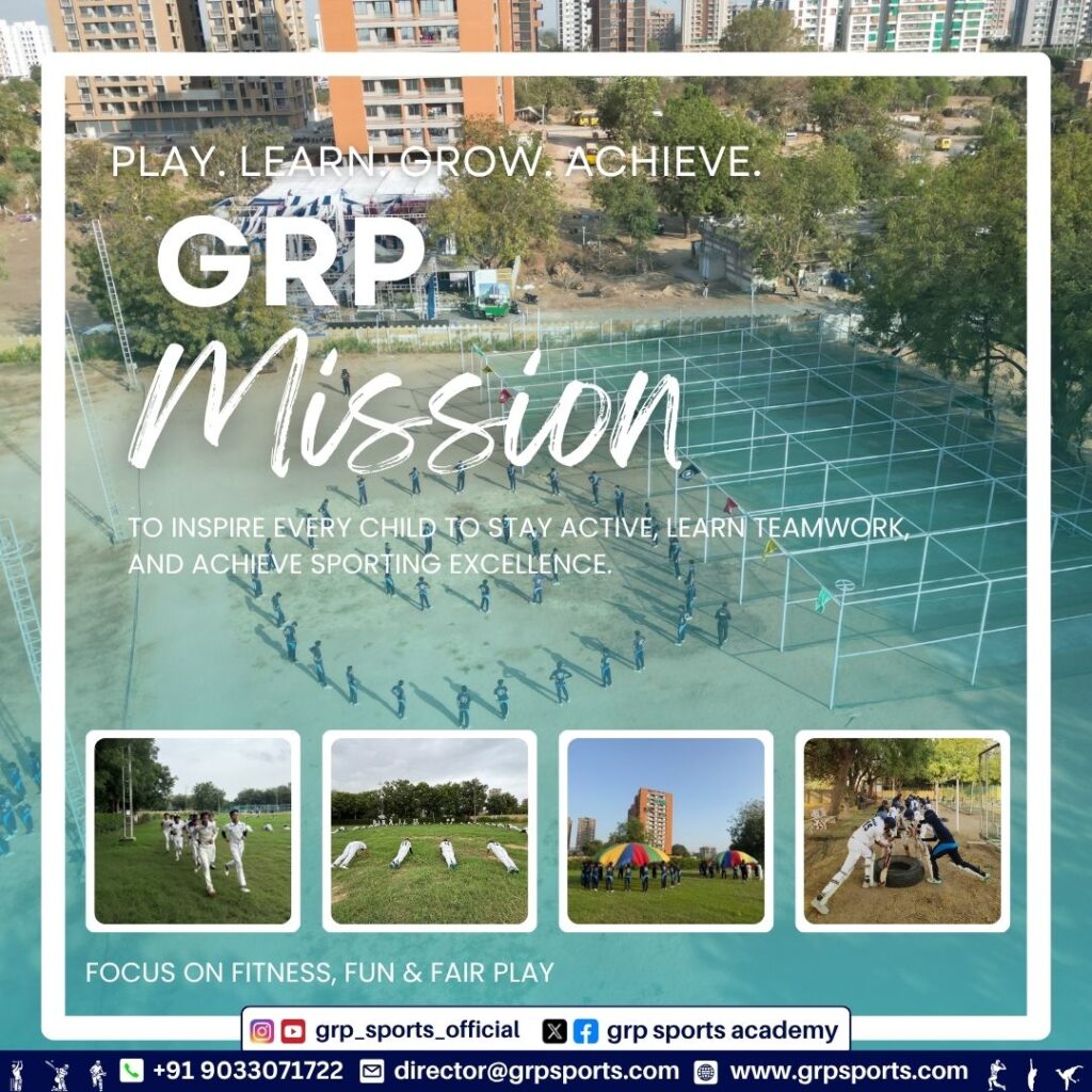 GRP Cricket Academy Location in Vastral Exterior view of GRP Cricket Academy in Vastral, Ahmedabad